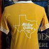 Vintage 1984 Mickey Gilley Country Honky Tonk Konzerttour Urban Cowboy 80er Musikfan Band V-Ausschnitt Jersey T-Shirt 38 M