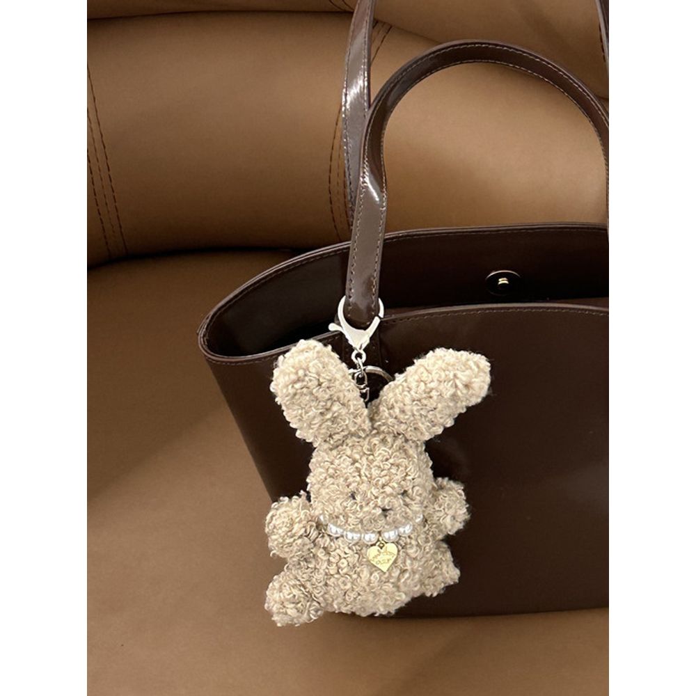 quartevv Toto-beige (bag keyring)