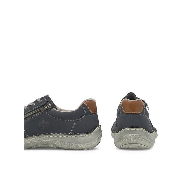 Полуботинки Rieker 03030-14 тёмно-синий