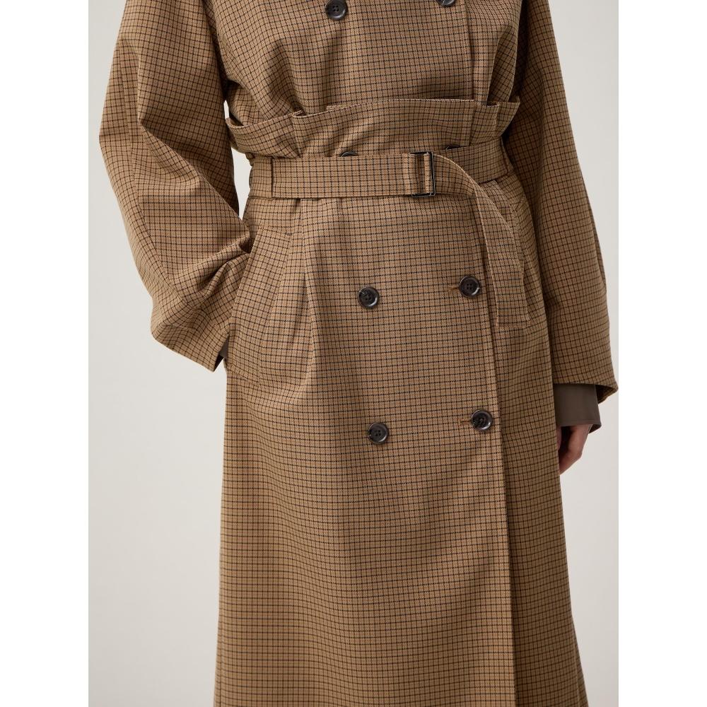 GU by Uniqlo Trench Check Skirt Rokh