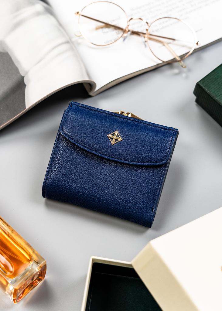 PU women's wallet PP-SF-1815-A-BL-1703 Navy