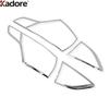 For Ford Kuga Escape 2013 2014 2015 Chrome Car Rear Tail Light Lamp Cover Trim Taillight Frame Garnish Trims Accessories
