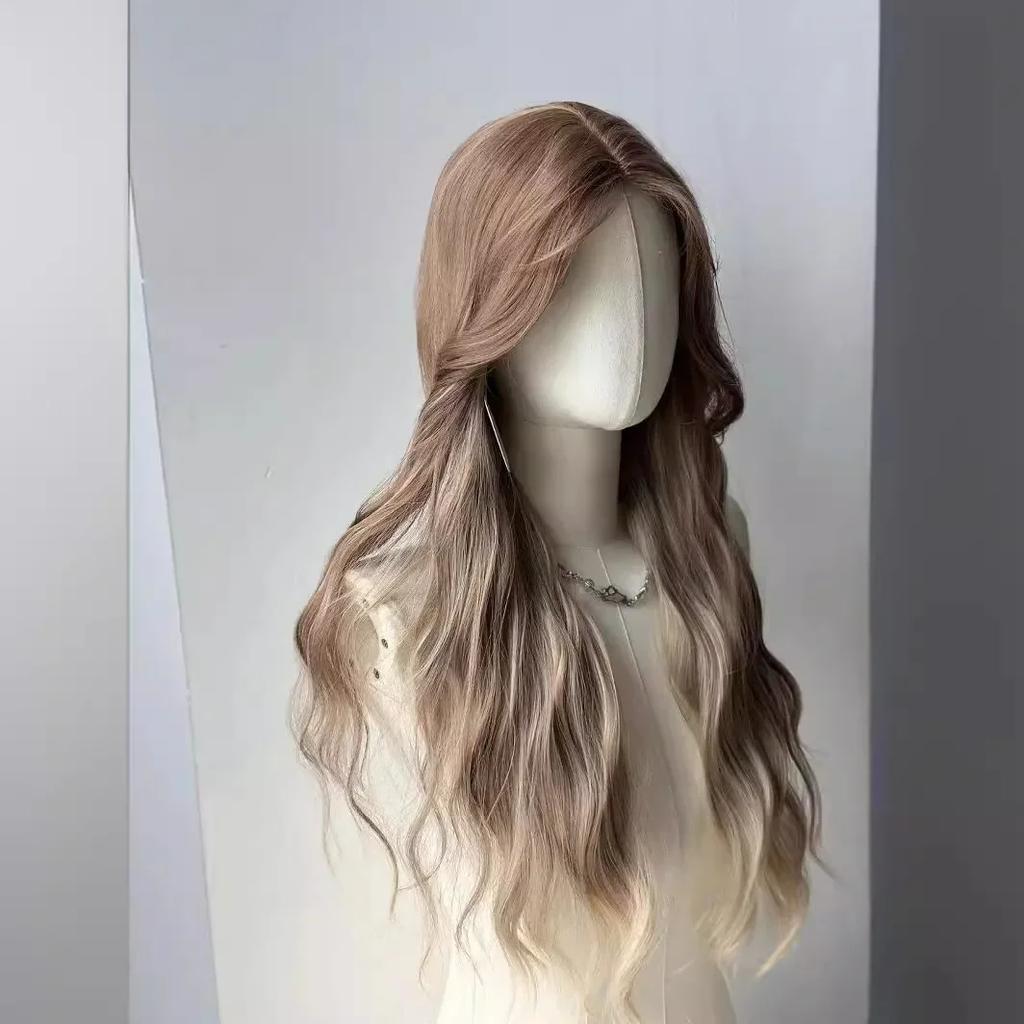 Red Wig Long Straight Lace Front Wig for Woman Nature Synthetic Lace Wigs for Cosplay Daily Use Heat Resistant Headband Wigs
