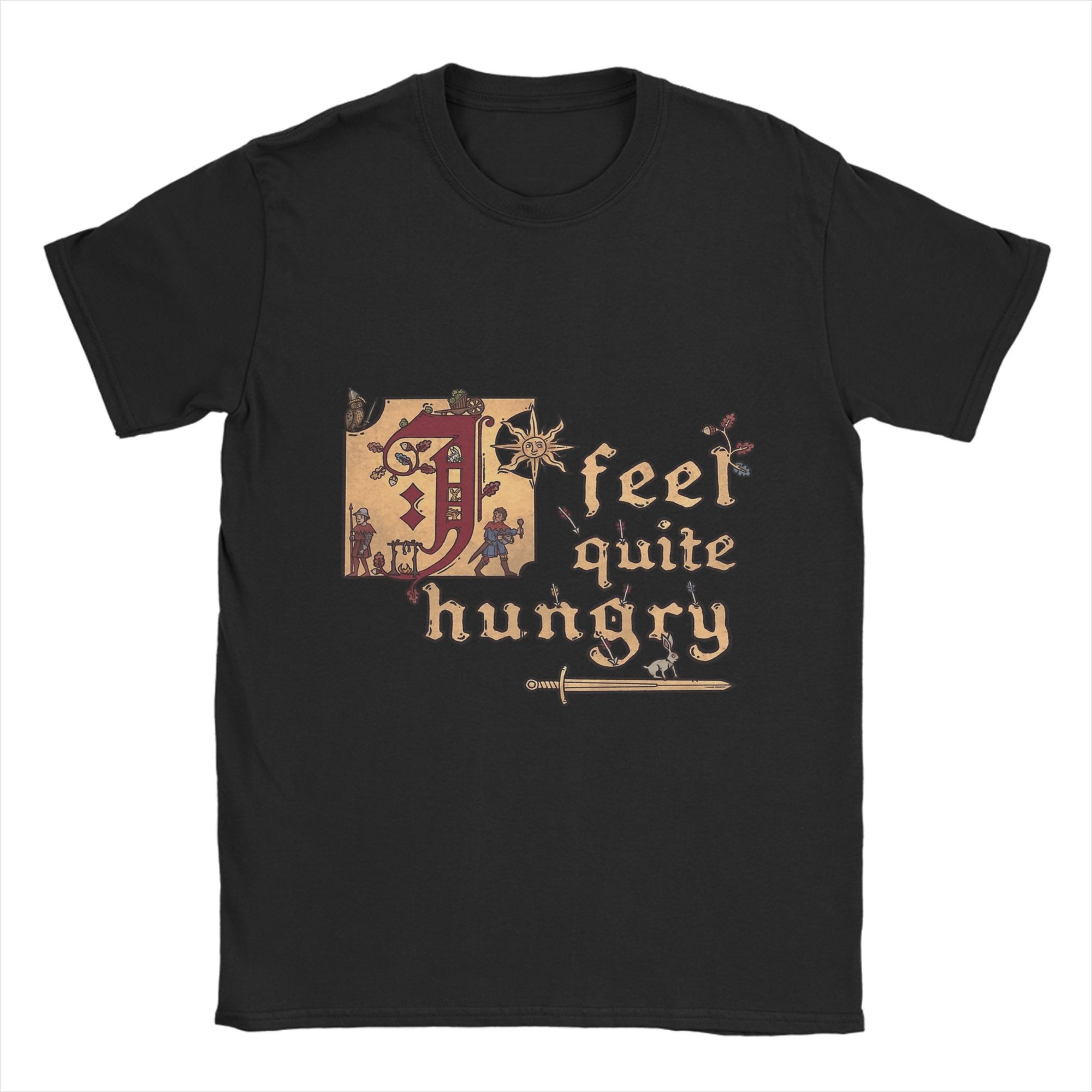 

Kingdoms Come Deliverances Футболка для чоловіків 100% бавовна Гумористичні футболки Круглий виріз Футболки Короткий рукав Одяг Великий розмір M