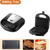 Multifunctional Waffle Sandwich Press Double-Sided Heating Cooking Machine  Small Apartments