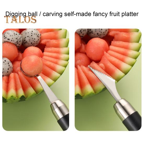 Scooper pentru fructe de calitate alimentară, convenabil, fină, durabil, confortabil, mâner, antiderapant, pentru pepene verde, consumabile de uz casnic