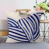 Abstract Line Geometry Curve Girl Pillow Anime Pillow Sofa Bed Head Pillow Cover Cushion Cover 45x45 Cm Fashion