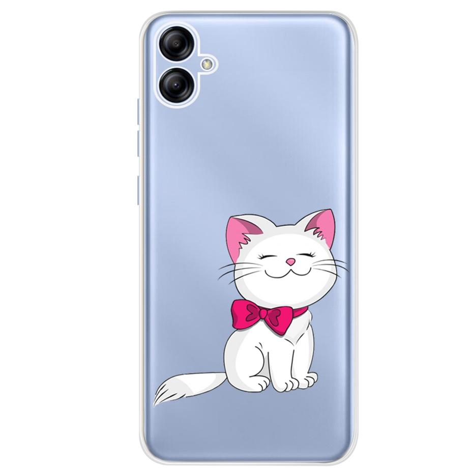 For Samsung Galaxy A04e A04 A04S 2022 Cute Printing Phone Case For SamsungA04 A 04 04e SM-A042F A045F Soft Silicone TPU Cases