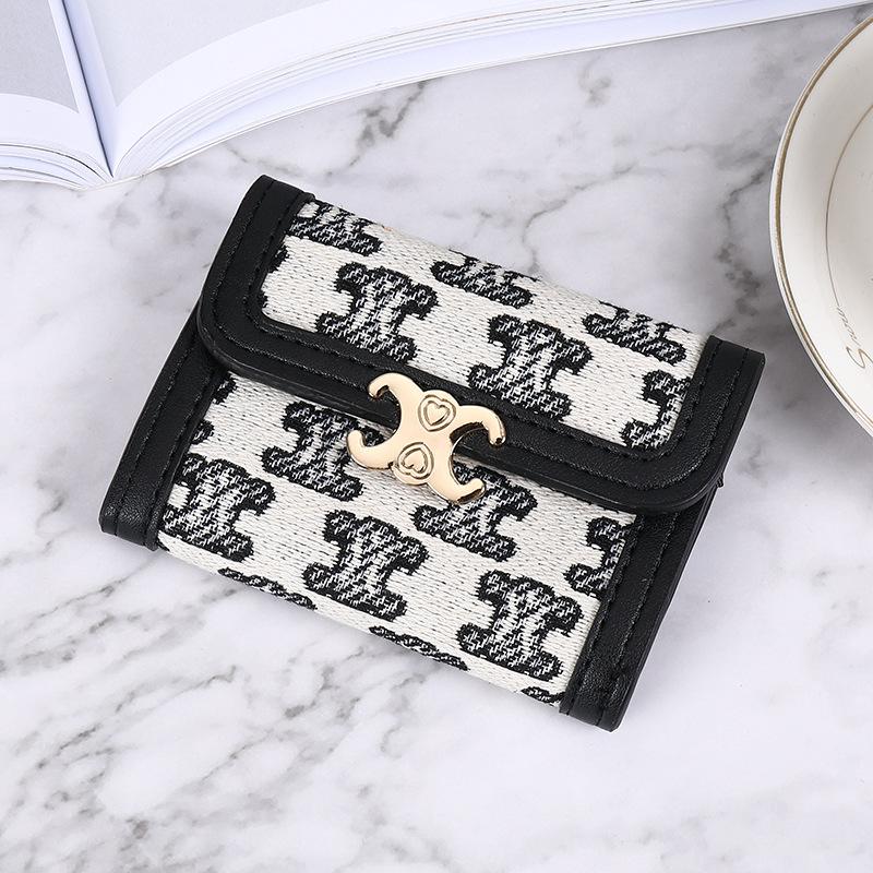

Новый женский мини-кошелек для карт с тысячей птиц, многофункциональный антимагнитный, для нескольких карт, ретро-кошелек для водительского удостоверения
