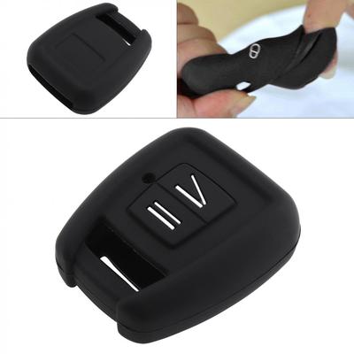 Supporto protettivo per chiave auto con piastra dritta in silicone a 2 pulsanti per Opel Vauxhall Holden Tigra Omega