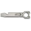 Twosun Titanium EDC Prybar Outdoor Prybar Bottle Opener with Pocket Clip