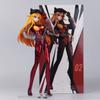 Asuka Langley Cat Ear Hat Plugsuit Evangelion Anime Figure Collectible Model Desktop Decoration Static Statue Collectable Toys