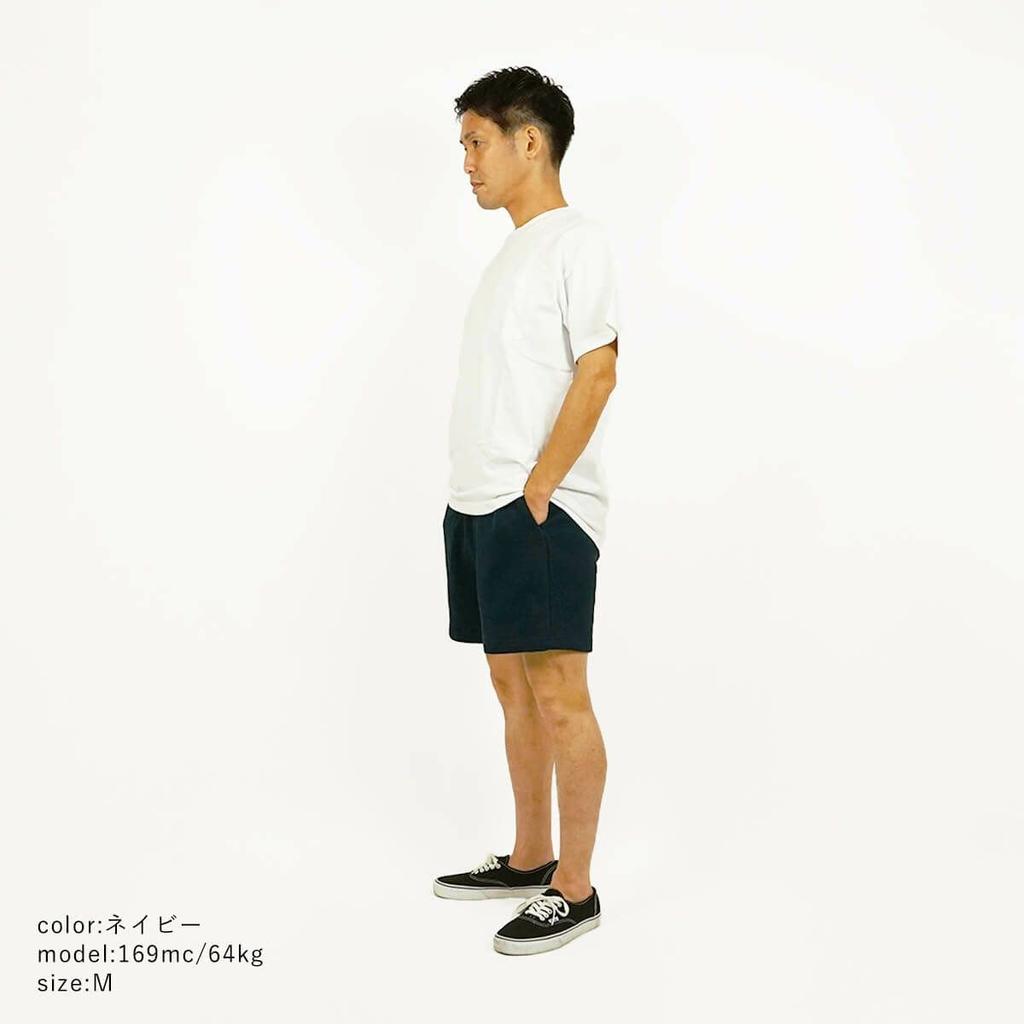 Angeles HF02 14oz Heavy Fleece Sweat M [Los Apparel] Shorts, Black,