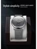 ONOLA Simple Fashion Men's Leather Strap Quartz Watch