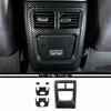 Rear Air Outlet Vent Cover Decor Accessories For Dodge Charger 2011+Carbon Fiber