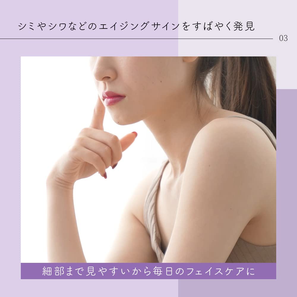 iMedia Tabletop Stand 10x Magnifying Makeup Cosmetic Stand Simple Mirror, Double-Sided Mirror, Mirror, Mirror, Mirror, Mirror, Double-sided Mirror,