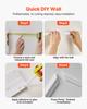 Wall Molding 3 Pack, Wainscoting Panels Kit, Lightweight Paintable Polystyrene, Easy To Install, Waterproof Accent Wall Trim for Interior Décor Living