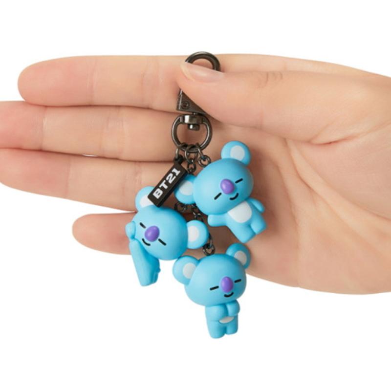 BTS BT21 Officiële Wageul Wageul Figuur sleutelhanger sleutelhanger Authentiek