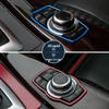 BMW Multimedia Knob Decorative Sticker for 1, 3, 5 Series, X3, X5, X6.