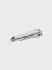 Silver Nail Clipper with Integrated Nail File
