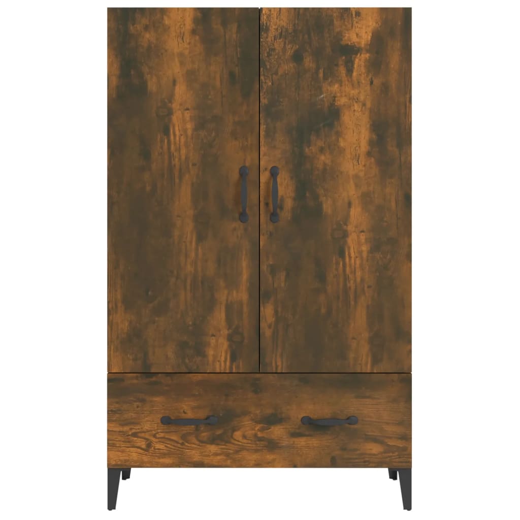 Highboard Smoked Oak 70 x 31 x 115 cm Wood Based Panel