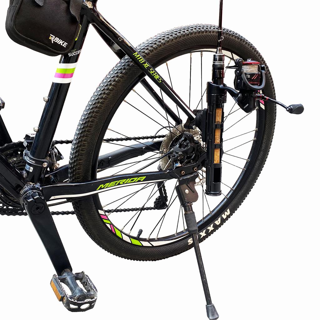 OUTDOORWEI Bicycle Fishing Rod Holder Fishing Rods Are Securely Attached To the Bike Safe and Secure Easy To Install - - -