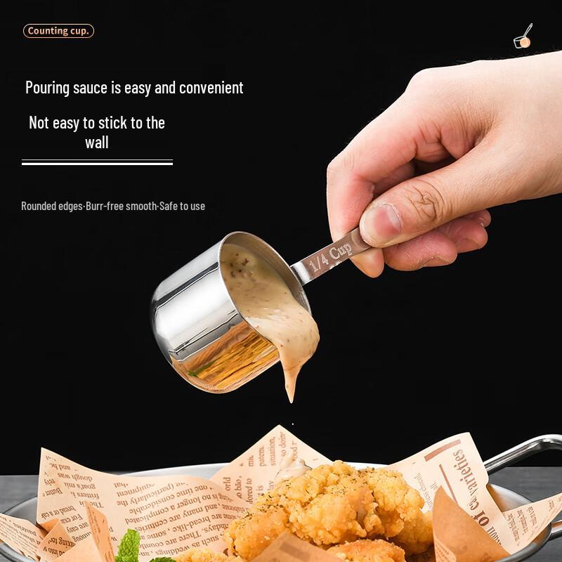 DREAMER 304 Stainless Steel Dipping Sauce Bowl with Handle