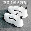 Thick-soled 22 spring and summer new shoes breathable and lightweight sports and leisure board shoes