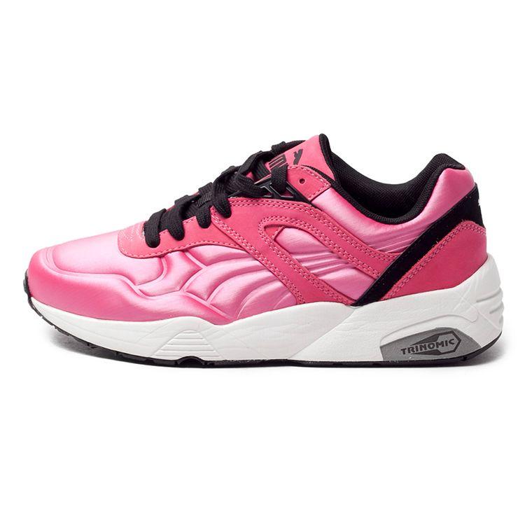 

Puma R698 Trinomic Sports Comfort Низкие повседневные кроссовки Унисекс Розовый Белый 359305-06 36