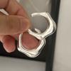 Xiaomi 925 Sterling Silver Vintage Earrings For Women Trendy Simple Geometric Stud Earring Jewelry Prevent Allergy Party Accessories