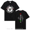 Mens Clothing Save The Manual Oversized Tshirt Double Sided Cotton Tshirt Funny Round Neck Trendy Casual Fitness T Shirt