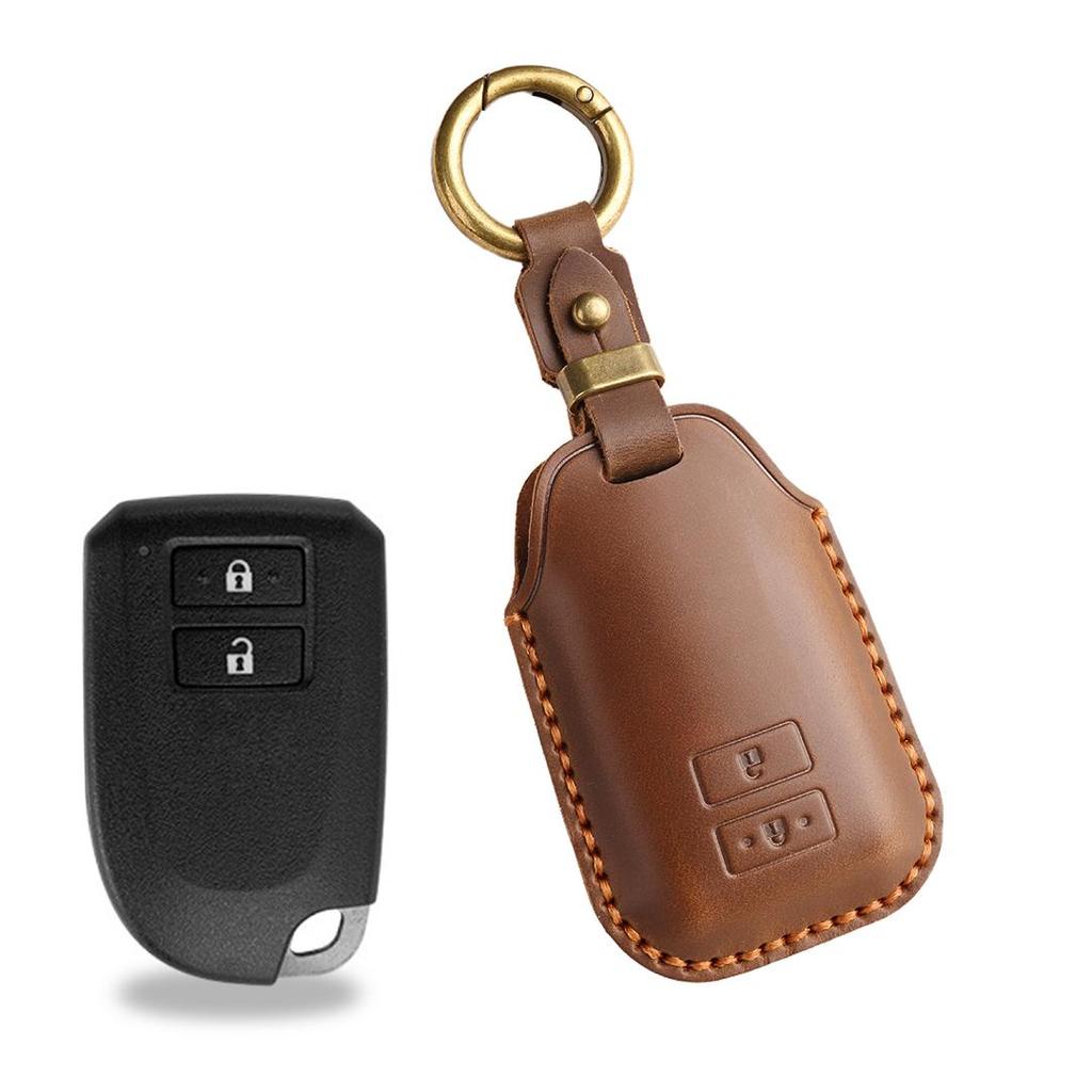 [TOYOTA-Yalex] Car Key Cover car key case Cowhide Handmade