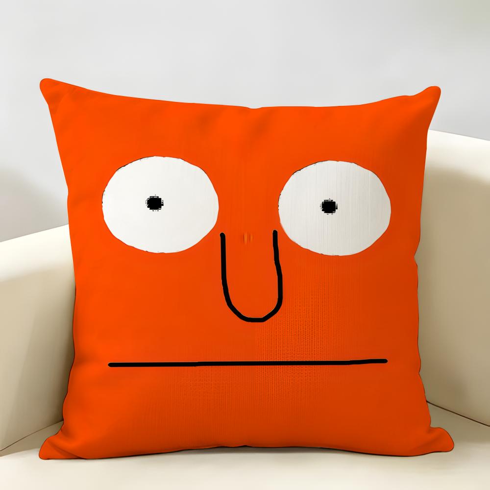 Aesthetic Art JJeanJullien Cushion Cover Natural Linen Organic Fabric DoubleSided Printing Room Sofa Decor Pillow Case