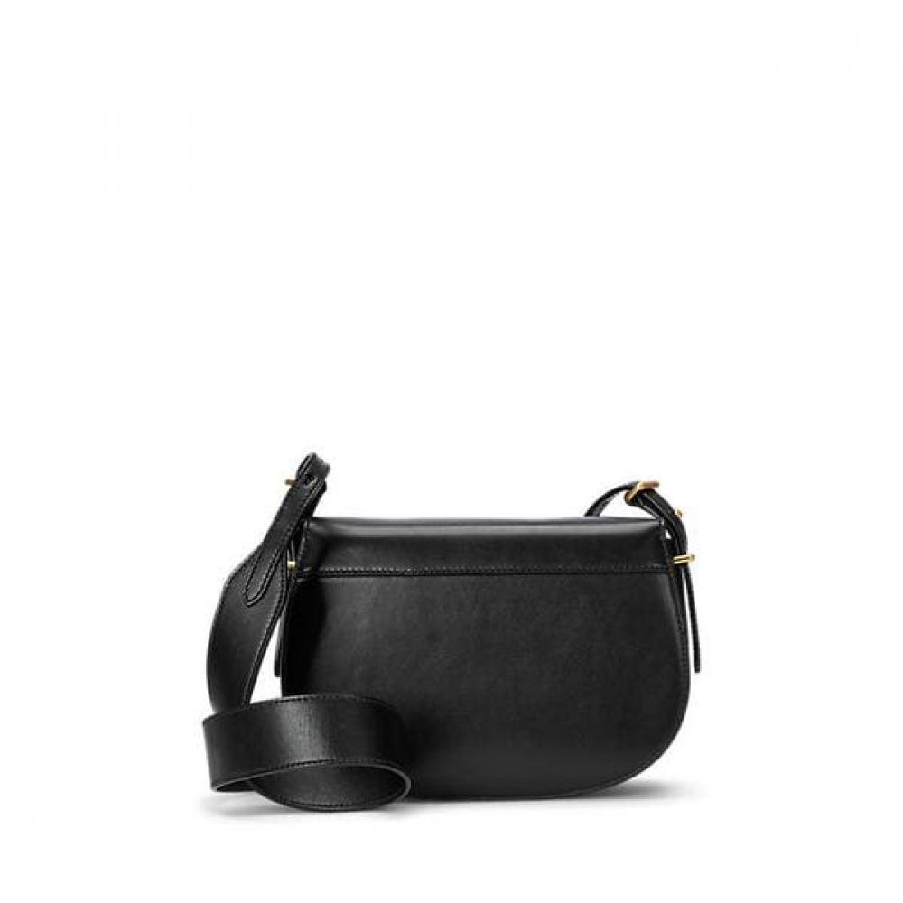 Polo Ralph Lauren Women S Polo Id Leather Saddlebag Wapobag03520090001