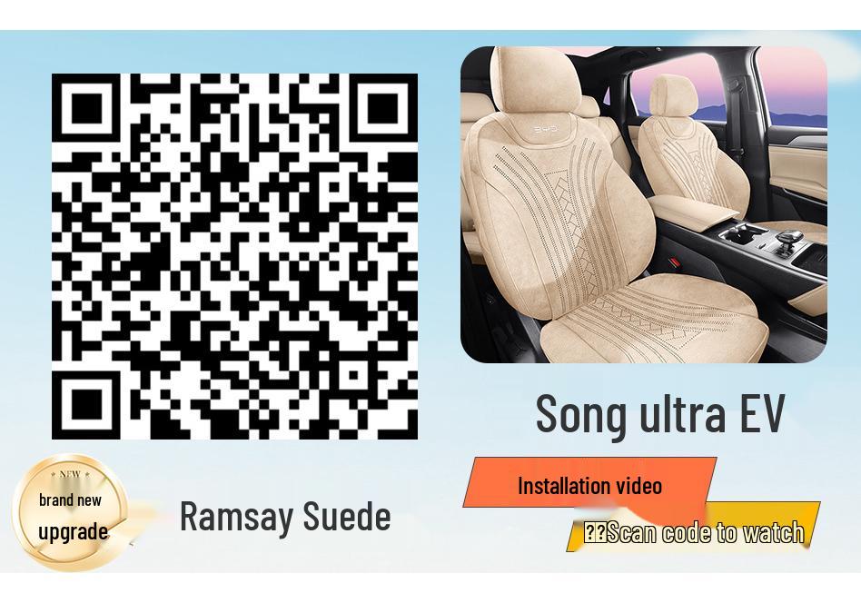 BYD Song Ultra EV All-Season Car Seat Cushion Set - Full Coverage