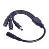 30cm Female To Male DC5521 Extension Cable 1 To 3 Splitter for Tapo Cameras and LED Lighting Solution