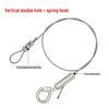 Adjustable Steel Wire Rope Hanging Kit with Chandelier Lock and Buckle