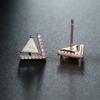 Korean Style Fashionable New Accessory Triangle Earrings