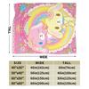 Cartoon Sugarbunnies Blanket Fleece Sugar Rabbit Ultra-Soft Throw Blanket for Bedding Couch Bedspread