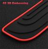 4PCS Universal Rubber Car Door Scuff Sill Cover Panel Step Protector Bumper Corner Protector