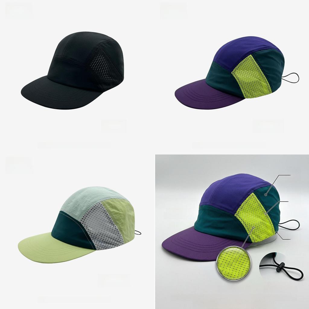 Running Cap With Quick Dry Waterproof Nylon For Summer Sports And Outdoor Activities