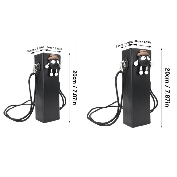 Leather Carrying Case Storage Bag for Pocket 3 Carrying Case Handbag Protective Box for Pocket 3 Camera Accessories
