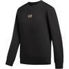 Emporio Armani EA7 FW24 Logo Rundhals Langarm Sweatshirt Herren sweatshirt Schwarz 8NPM30-PJVRZ-0208