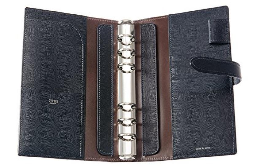 Notebook 21mm Perlanera Stationery 8438 X [Kiplis] (Bible, Ring) - - (Navy Chocolate)