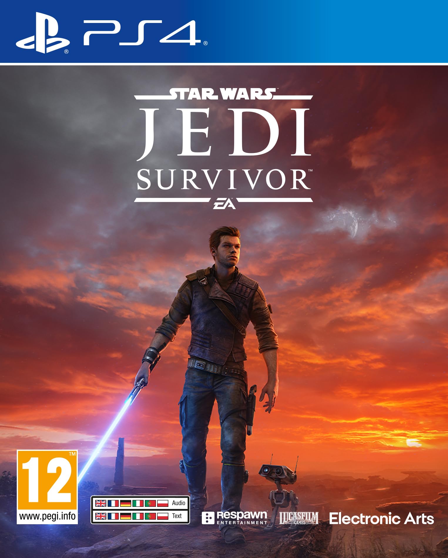 Electronic Arts Star Wars Survivor PS4 Video Game English Jedi