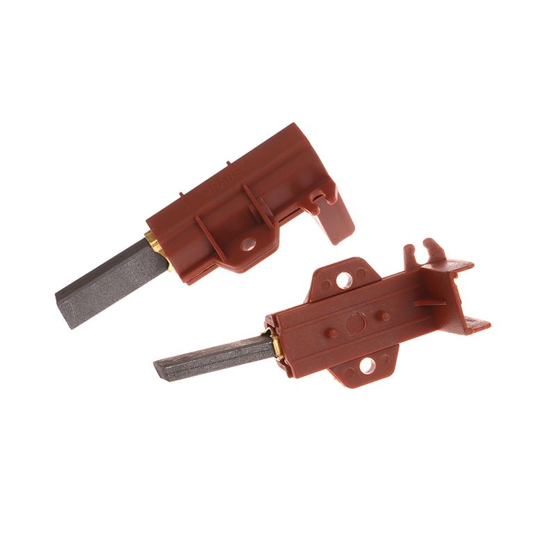 1/2Pcs Washing Machine Motor Carbon Brush And Holder Brushes Coal Electric Motors For Ariston Indesit Welling
