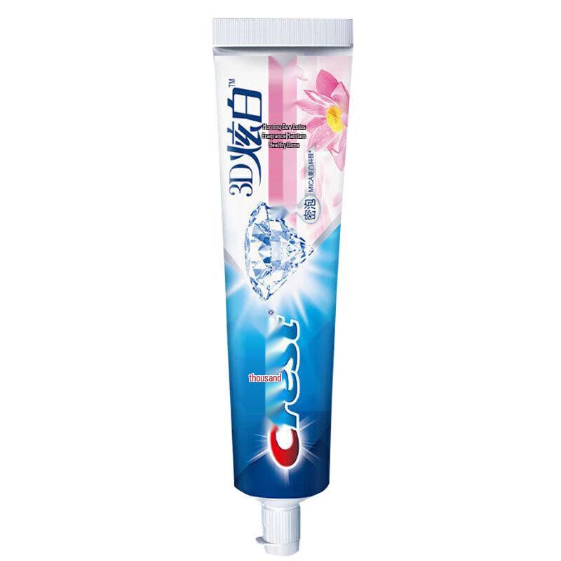 Crest 3D White Morning Dew Lotus Toothpaste