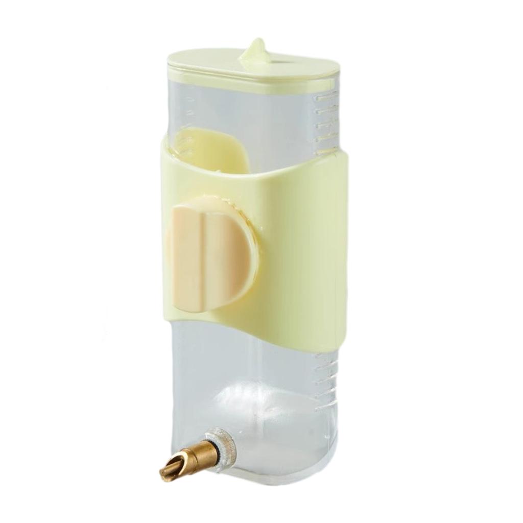 300ml Vogelwasserflasche Aufhängbarer Käfig-Wasserspender Tränke Papagei Kleintier Trinknippel-Typ Vogeltränke