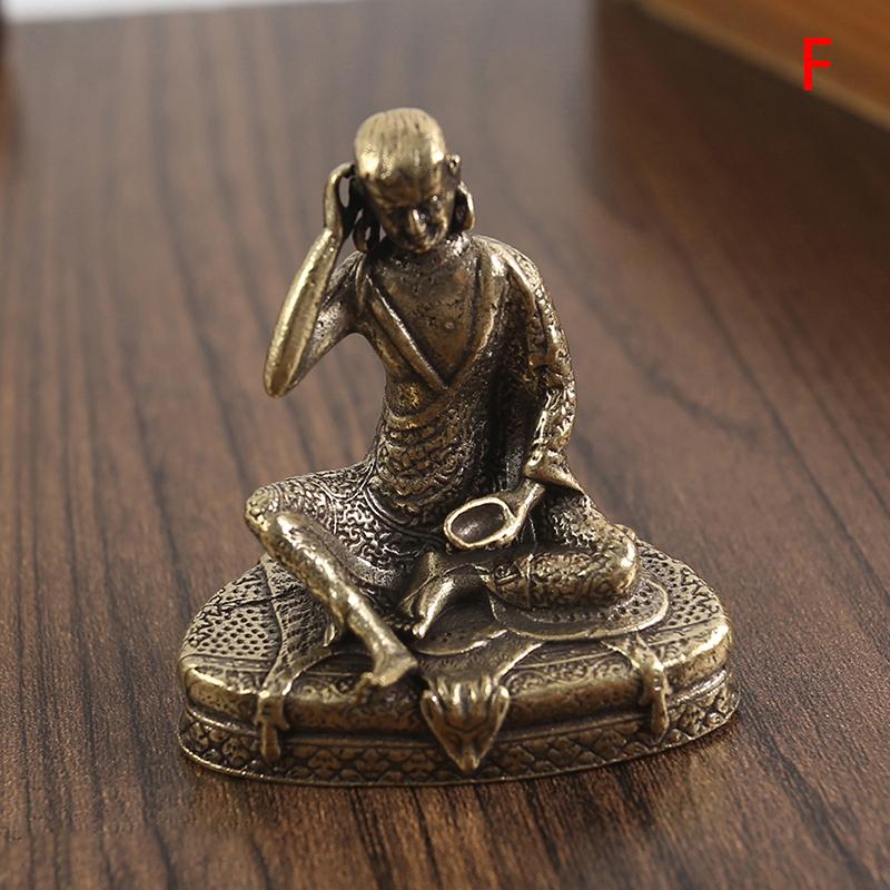 Antike Kupfer Buddha Statue Heim Wohnzimmer Büro Dekoration Figuren Retro Messing Chinesisch Tibetisch Grüne Tara Buddha Statue