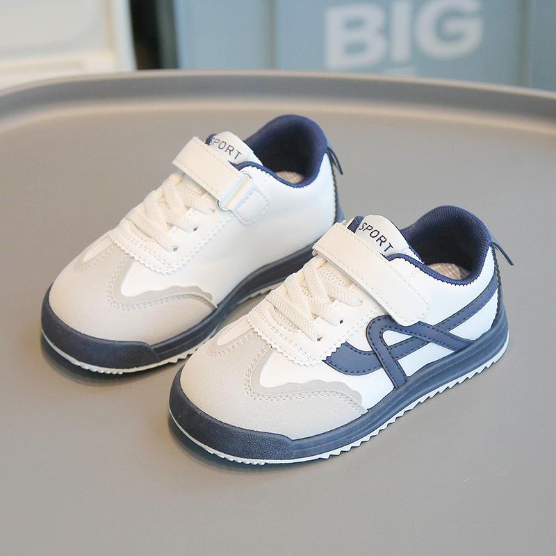 Children's Forrest Gump shoes 2025 spring and autumn boys' sports shoes casual board shoes girls' little white shoes soft-soled baby German train